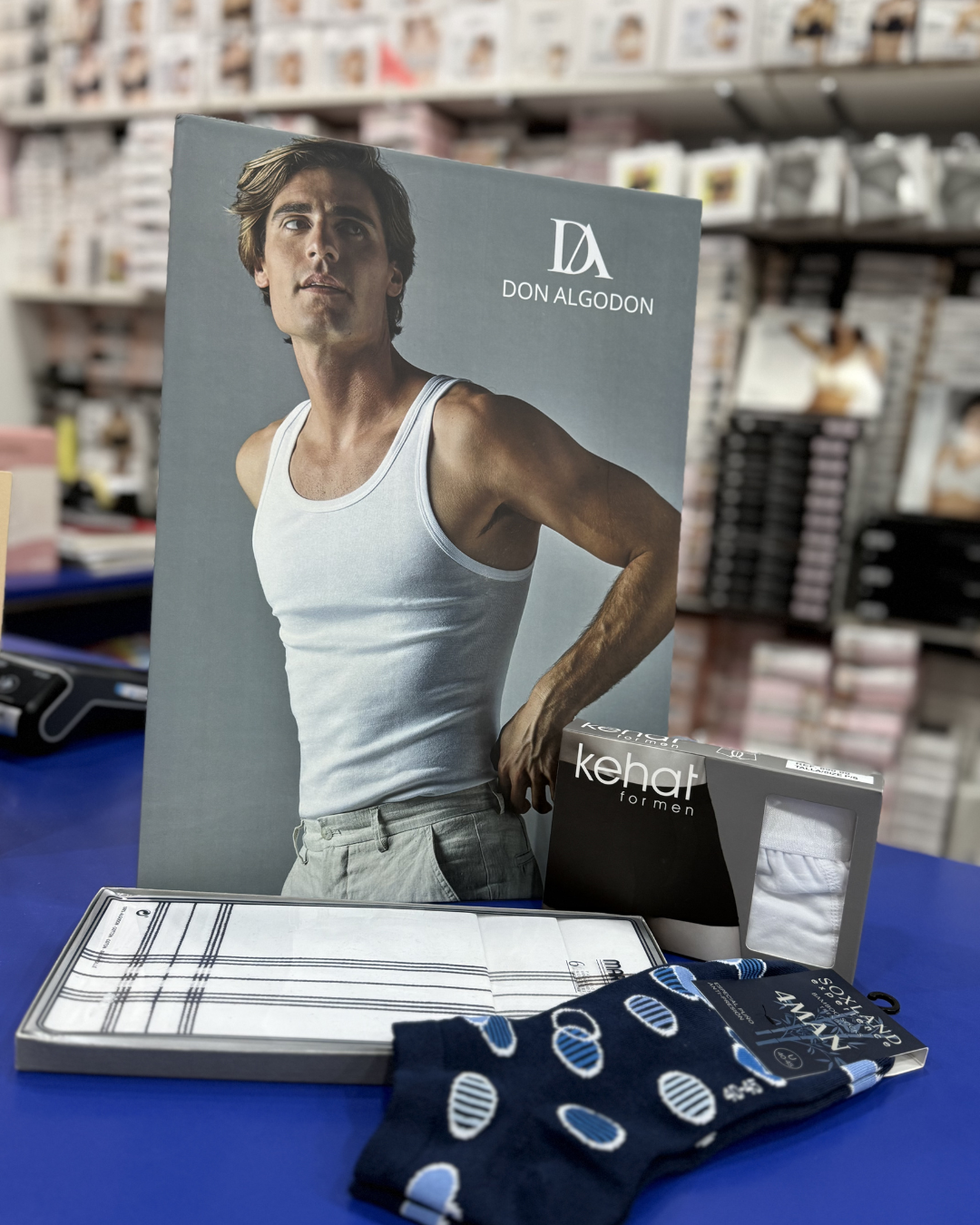 Ropa interior hombre algodón suave cómoda transpirable con complementos masculinos