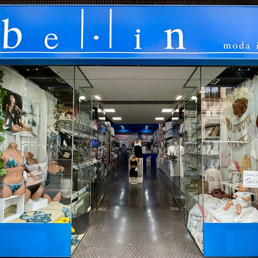 Tienda de lencería Bel.lin en Mataró